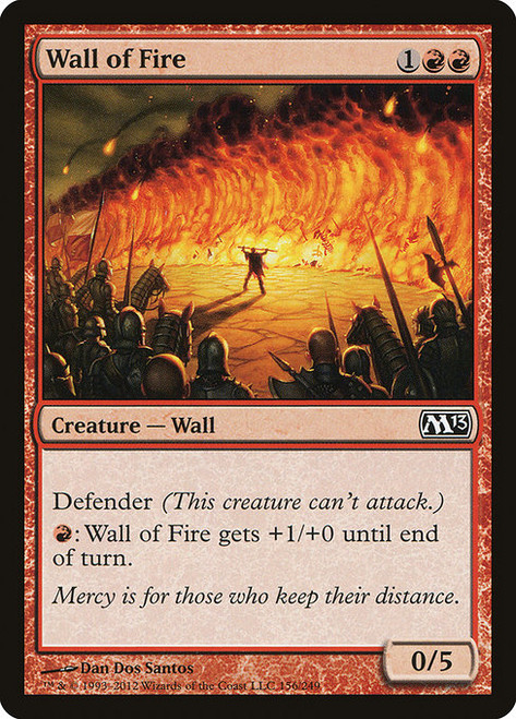 Wall of Fire - M13