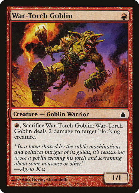 War-Torch Goblin - Ravnica