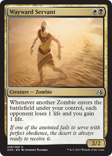 Wayward Servant - Amonkhet Wayward Servant - Amonkhet