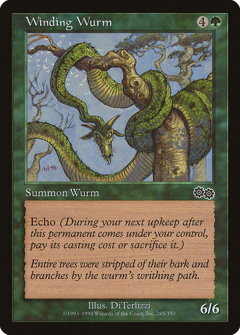 Winding Wurm - Urzas Saga