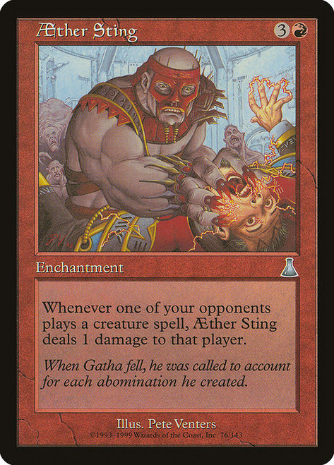 Aether Sting - Urzas Destiny
