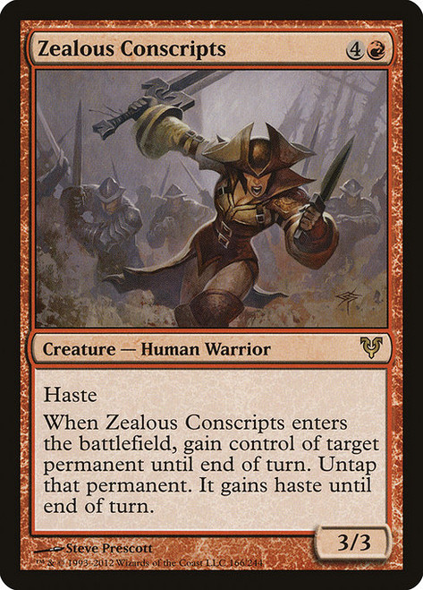 Zealous Conscripts - Avacyn Restored [F]
