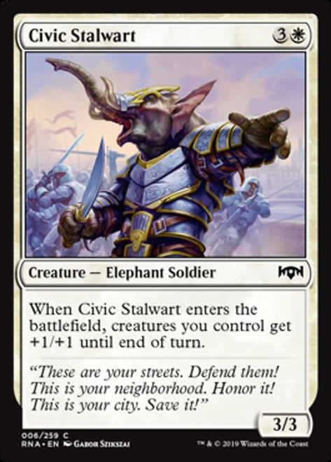 Civic Stalwart - Ravnica Allegiance