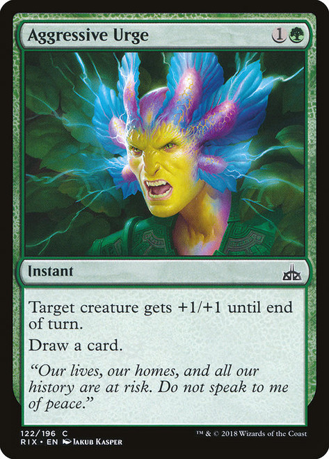 Aggressive Urge - Rivals of Ixalan