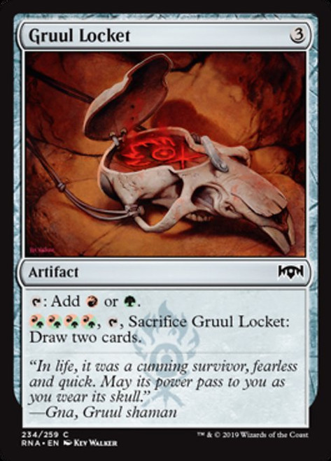Gruul Locket - Ravnica Allegiance