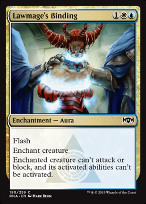 Lawmage's Binding - Ravnica Allegiance