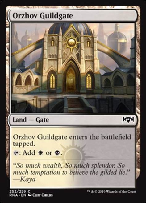 Orzhov Guildgate - Ravnica Allegiance Orzhov Guildgate - Ravnica Allegiance