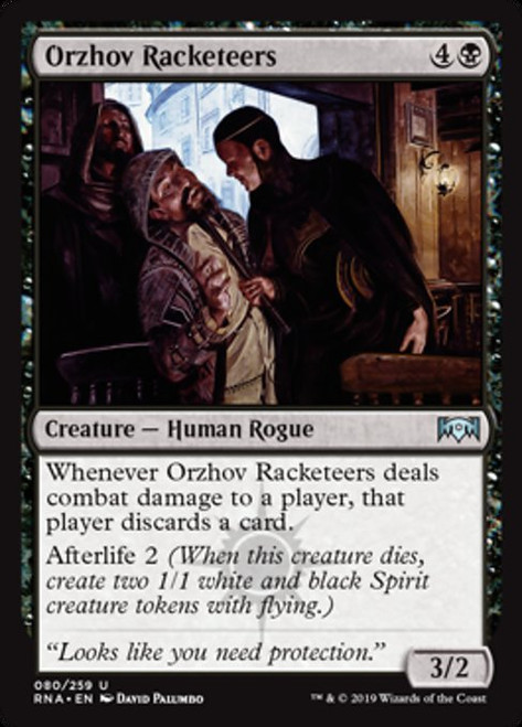 Orzhov Racketeers - Ravnica Allegiance