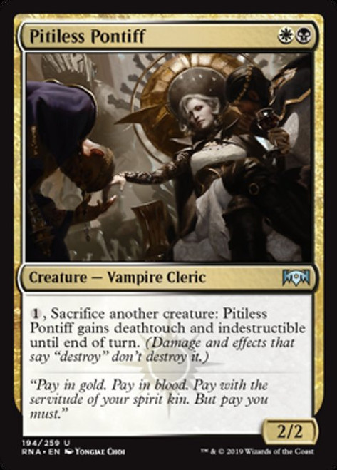 Pitiless Pontiff - Ravnica Allegiance