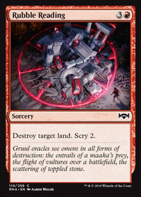 Rubble Reading - Ravnica Allegiance