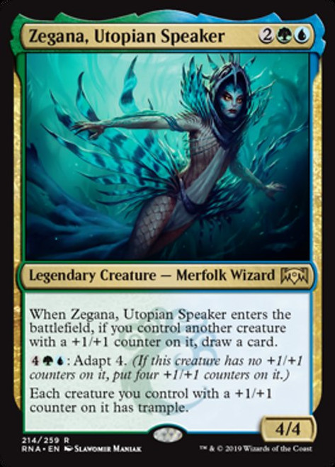 Zegana, Utopian Speaker - Ravnica Allegiance