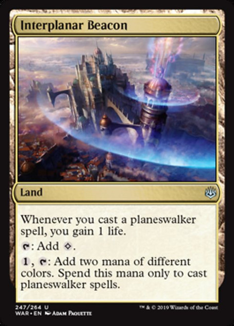 Interplanar Beacon - War of the Spark