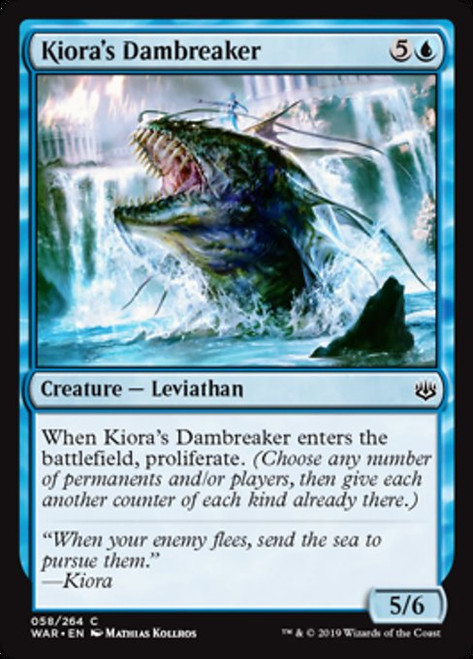 Kiora's Dambreaker - War of the Spark