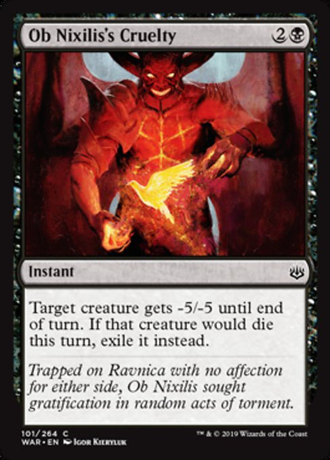 Ob Nixilis's Cruelty - War of the Spark