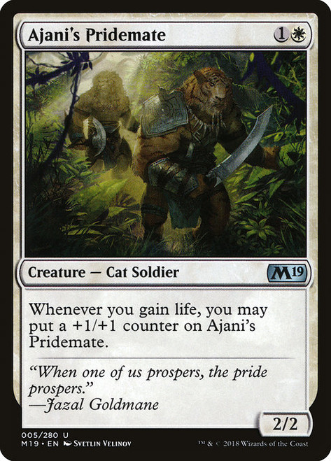 Ajani's Pridemate - M19