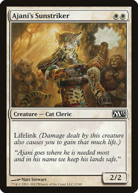 Ajani's Sunstriker - M13 [F]