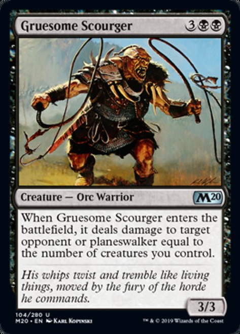 Gruesome Scourger - Core Set 2020