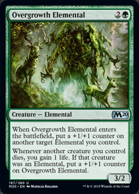 Overgrowth Elemental - Core Set 2020