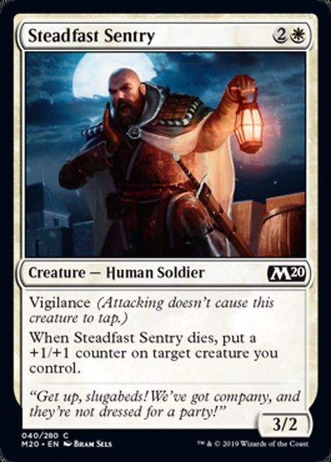 Steadfast Sentry - Core Set 2020