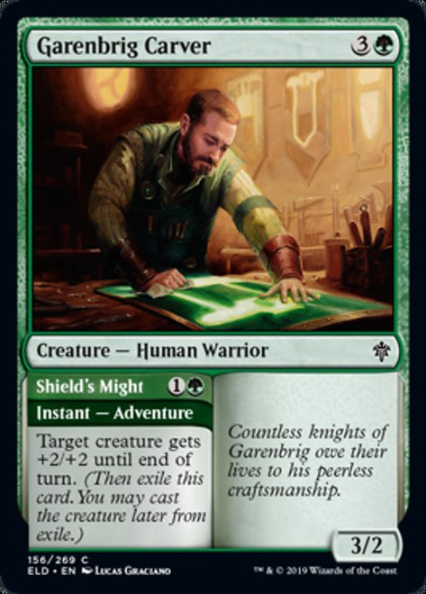 Garenbrig Carver - Throne of Eldraine