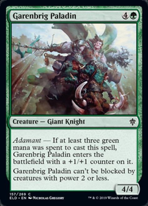 Garenbrig Paladin - Throne of Eldraine [F]