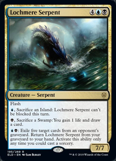 Lochmere Serpent - Throne of Eldraine