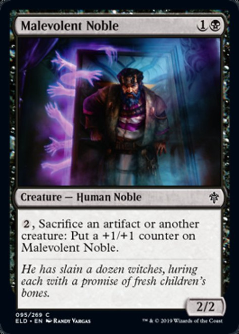 Malevolent Noble - Throne of Eldraine