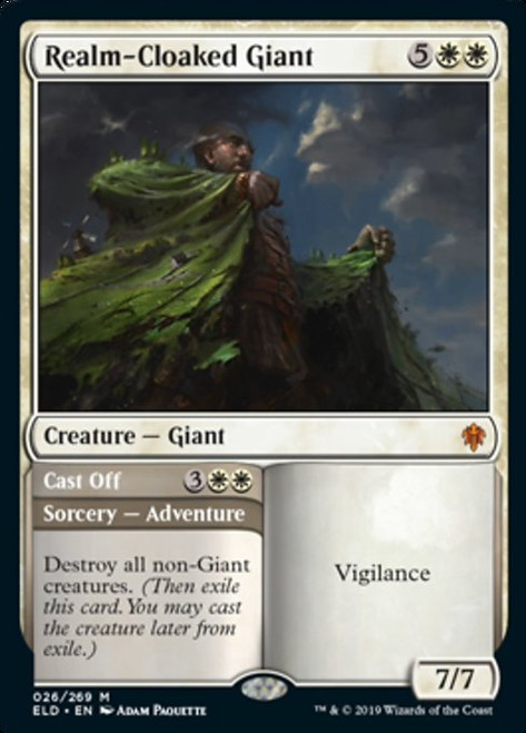 Realm-Cloaked Giant - Throne of Eldraine