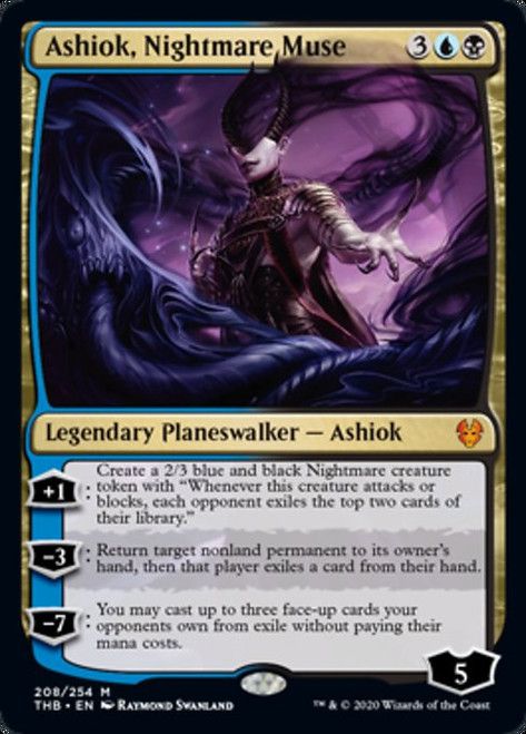 Ashiok, Nightmare Muse - Theros Beyond Death