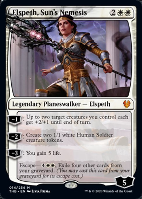 Elspeth, Sun's Nemesis - Theros Beyond Death