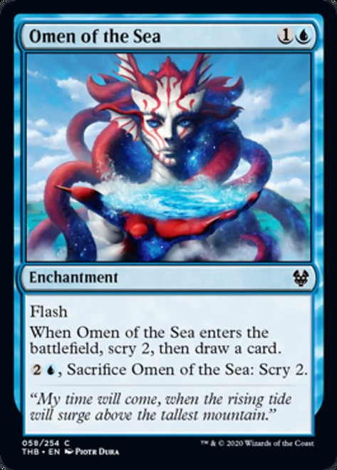 Omen of the Sea - Theros Beyond Death [F]