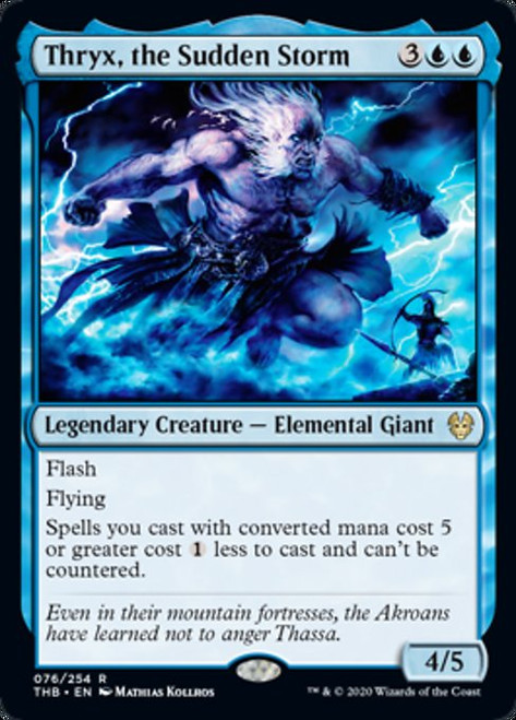 Thryx, the Sudden Storm - Theros Beyond Death Thryx, the Sudden Storm - Theros Beyond Death
