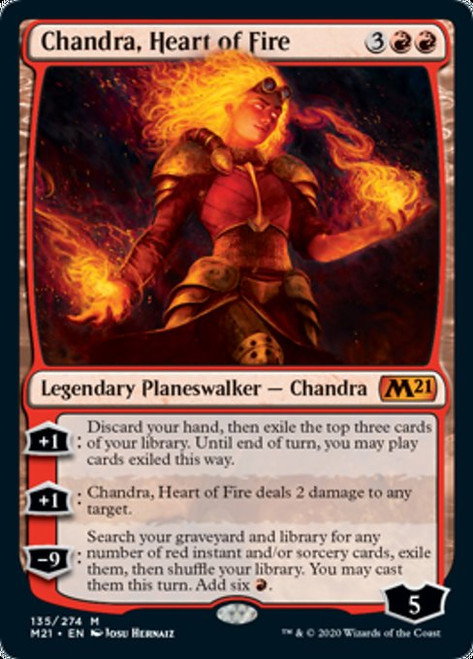 Chandra, Heart of Fire - Core Set 2021