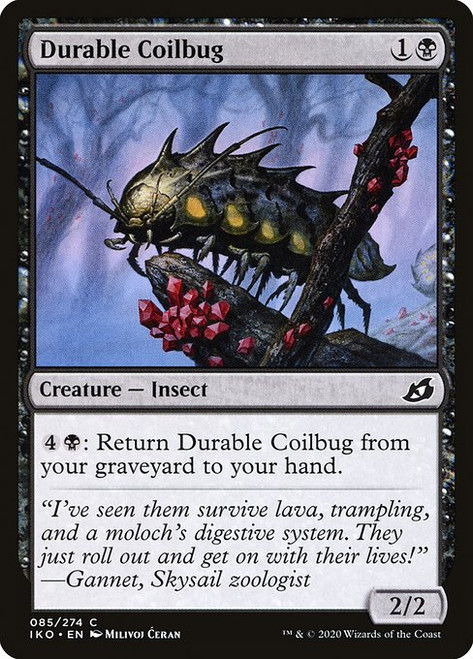 Durable Coilbug - Ikoria: Lair of Behemoths