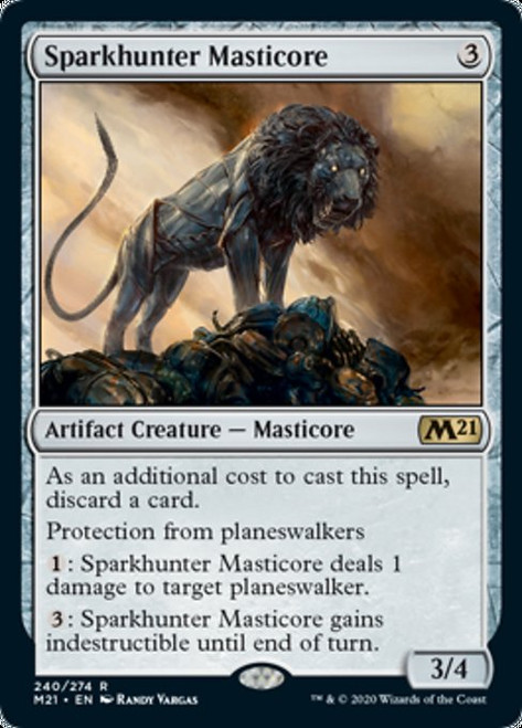 Sparkhunter Masticore - Core Set 2021 [F]