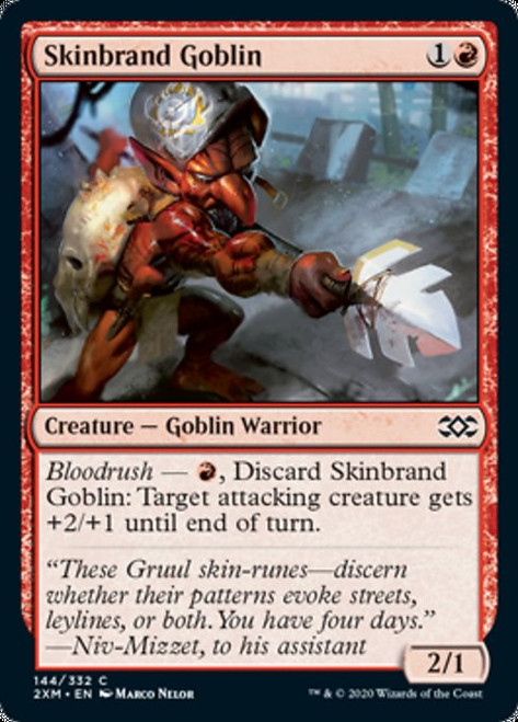 Skinbrand Goblin - Double Masters [F]