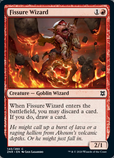 Fissure Wizard - Zendikar Rising Fissure Wizard - Zendikar Rising