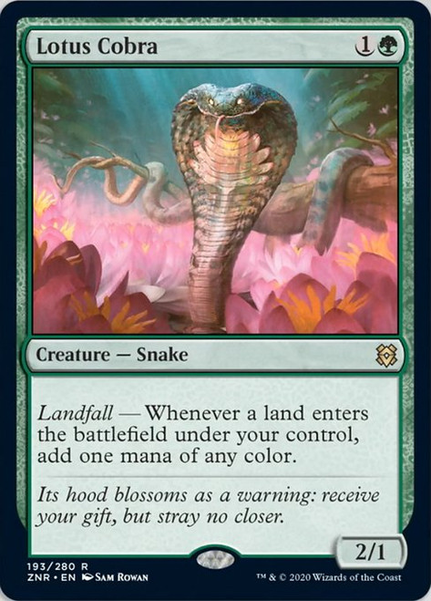 Lotus Cobra - Zendikar Rising [F]