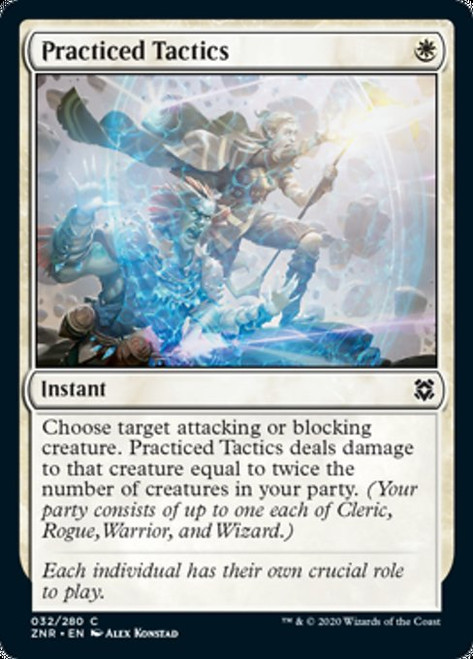 Practiced Tactics - Zendikar Rising