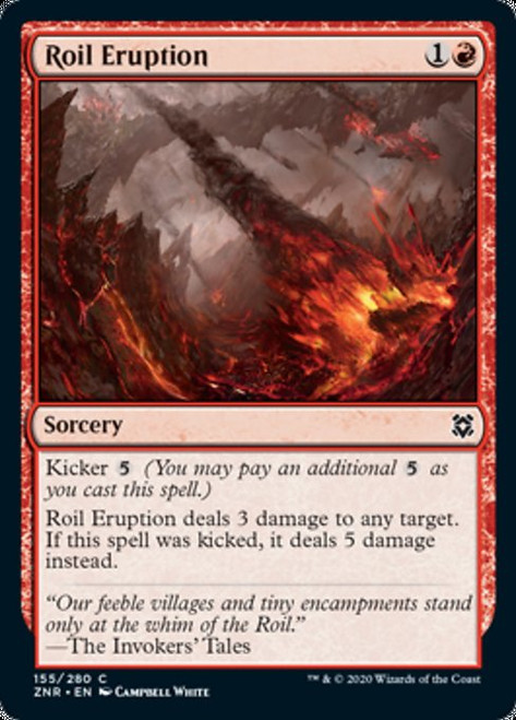 Roil Eruption - Zendikar Rising Roil Eruption - Zendikar Rising