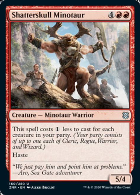 Shatterskull Minotaur - Zendikar Rising