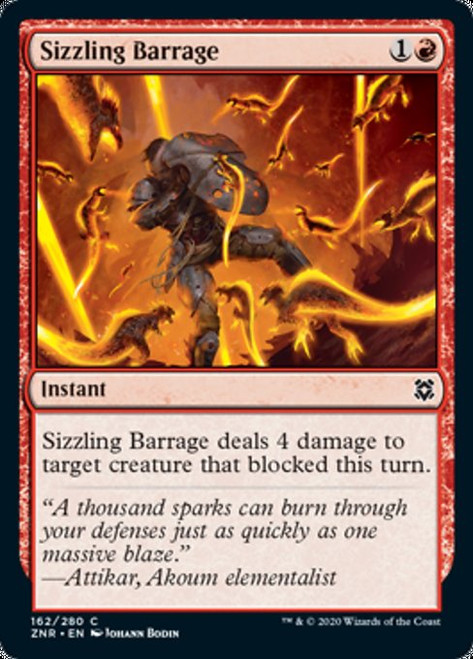 Sizzling Barrage - Zendikar Rising [F]
