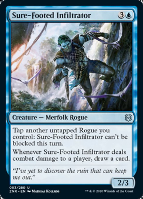 Sure-Footed Infiltrator - Zendikar Rising