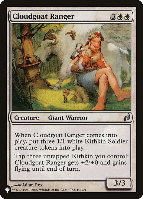 Cloudgoat Ranger - The List Cloudgoat Ranger - The List