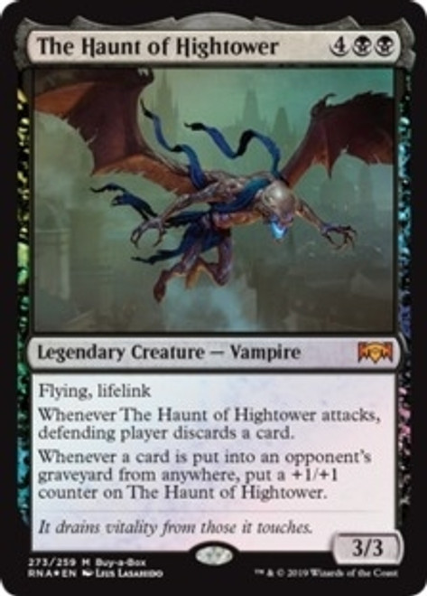 The Haunt of Hightower  - Ravnica Allegiance Buy-A-Box Promos Foil The Haunt of Hightower  - Ravnica Allegiance Buy-A-Box Promos Foil