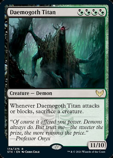 Daemogoth Titan - Strixhaven: School of Mages [F]