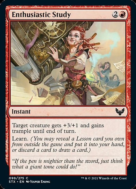 Enthusiastic Study - Strixhaven: School of Mages