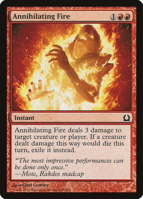 Annihilating Fire - Return to Ravnica [F]