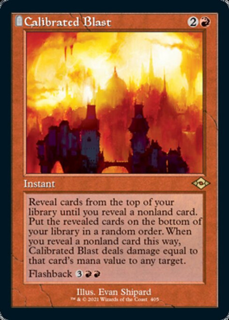 Calibrated Blast - Modern Horizons 2: Retro