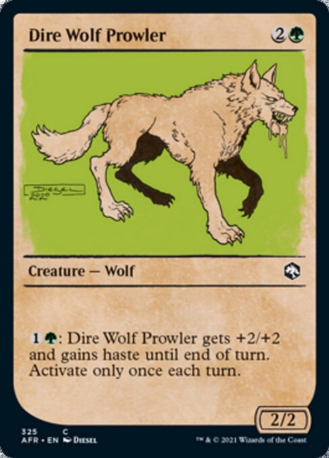 Dire Wolf Prowler - Adventures in the Forgotten Realms: Showcase